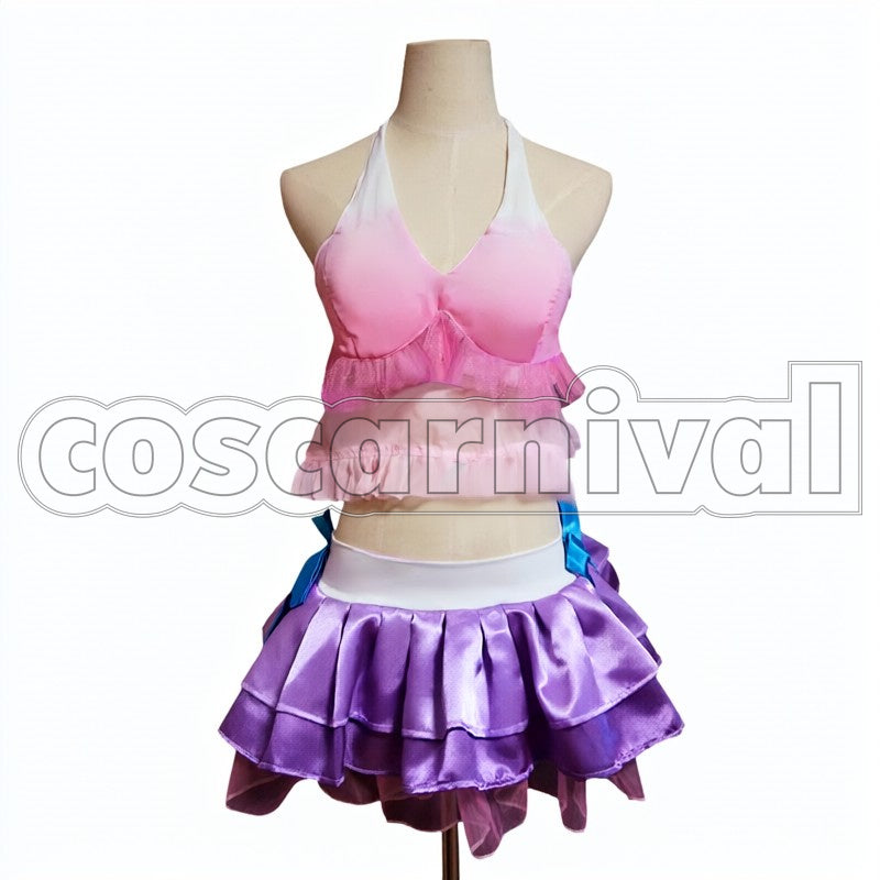Nozomi Tojo cosplay costume from Love Live!, front view