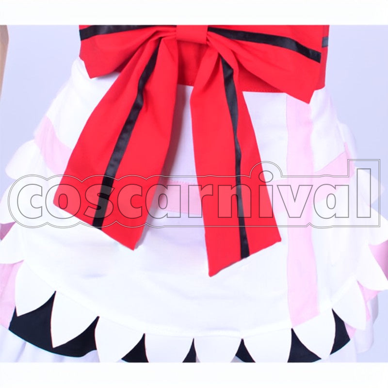 Yazawa Maid Outfit mogyuttolovede Sekkin Chuu! ! cosplay costume from Love Live! Nico, detail-2