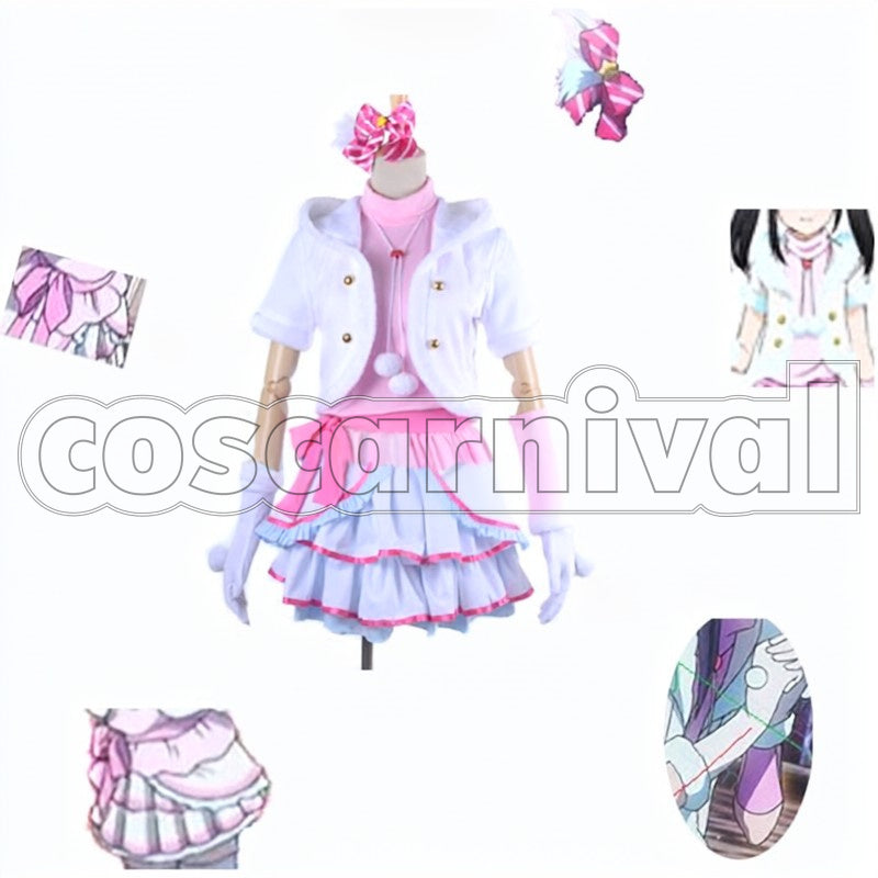 Nico Yazawa cosplay costume from Love Live!, front view