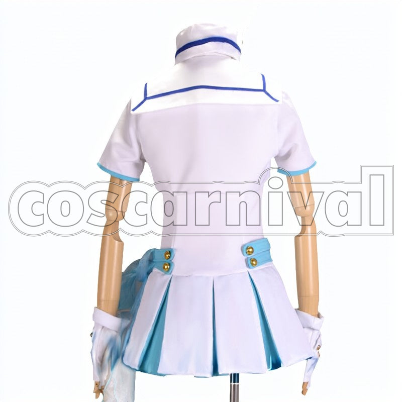 Yazawa yazawa niko cosplay costume from Love Live! Nico, back view