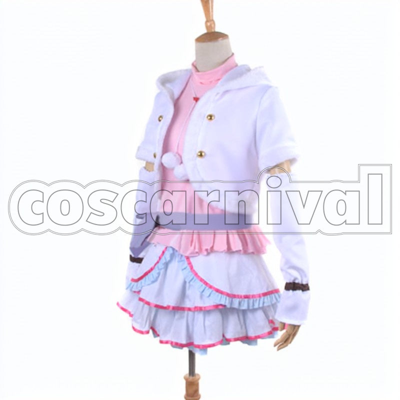 Tojo Snow halation 's cosplay costume from Love Live! Nozomi, side view