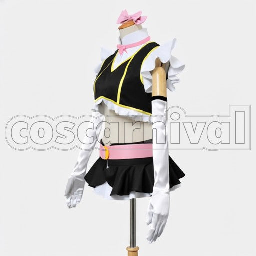 Tojo cosplay costume from Love Live! Nozomi, side view