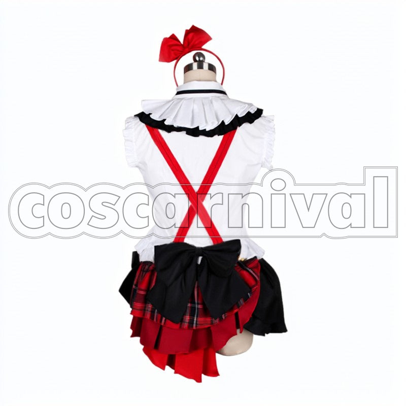Tojo cosplay costume from Love Live! Nozomi, back view