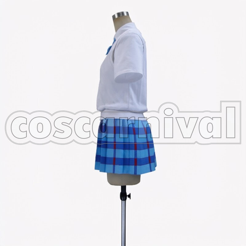 High School Summer School cosplay costume from Love Live! Otonokizaka, side view