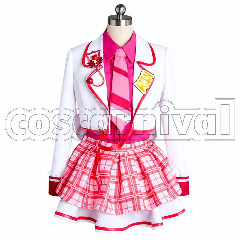 Rin Hoshizora cosplay costume from Love Live!, front view