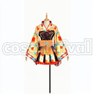 Hoshizora Taisho Kimono Kimono Awakened cosplay costume from Love Live! Rin, front view 2