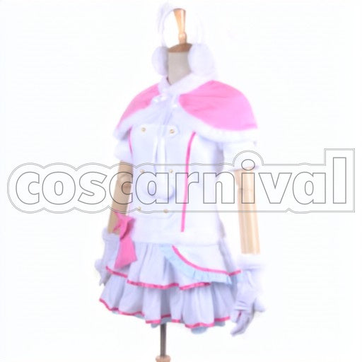 Snow halation Hanayo Koizumi cosplay costume from Love Live! 's, side view