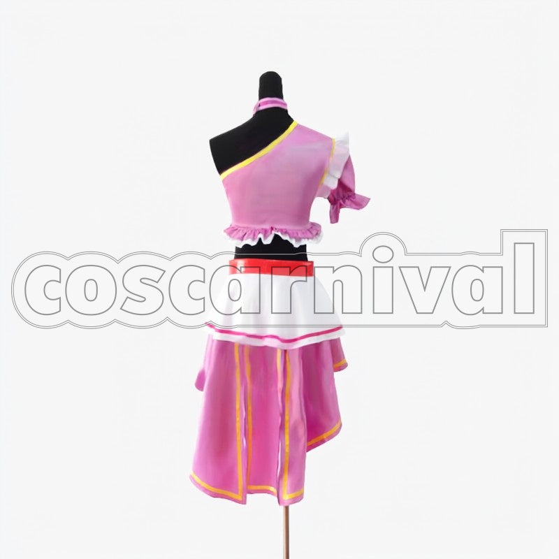 6th Single Music S.T.A.R.T!! Nico Yazawa cosplay costume from Love Live! s, back view