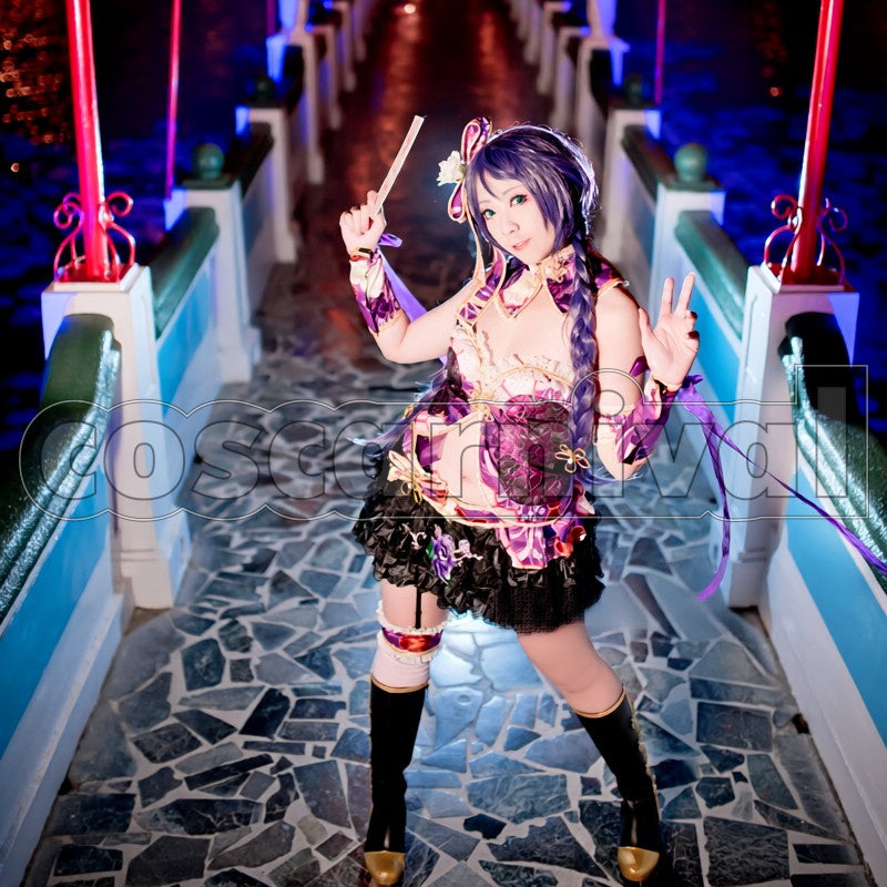 Nozomi Tojo cosplay costume from Love Live!, front view