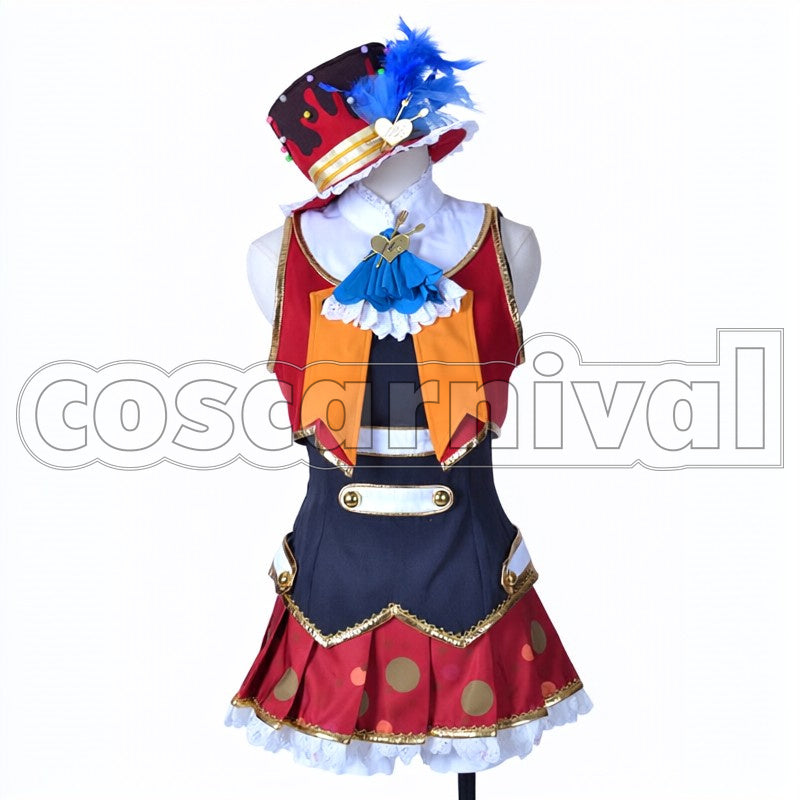 Eli Ayase cosplay costume from Love Live!, front view
