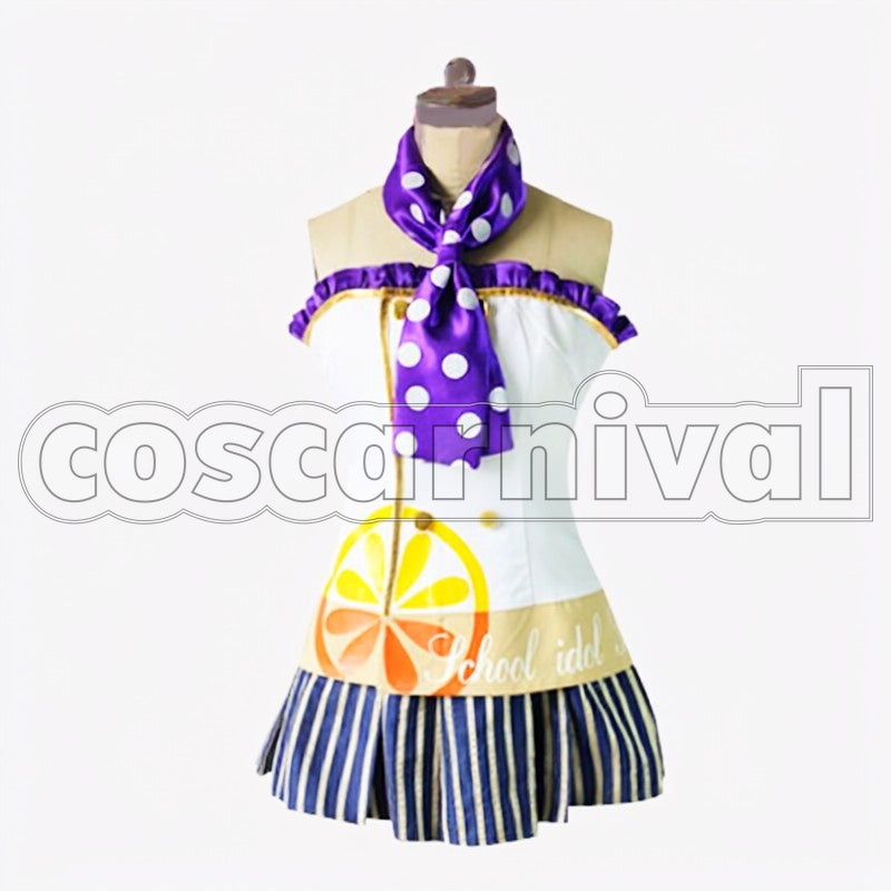 Nozomi Tojo cosplay costume from Love Live!, front view