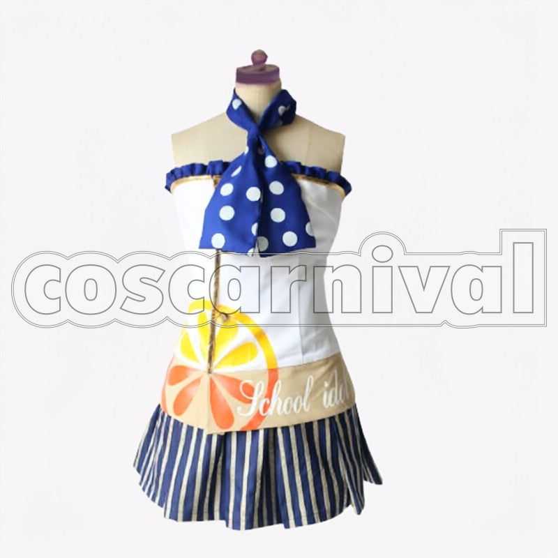 Umi Sonoda cosplay costume from Love Live!, front view