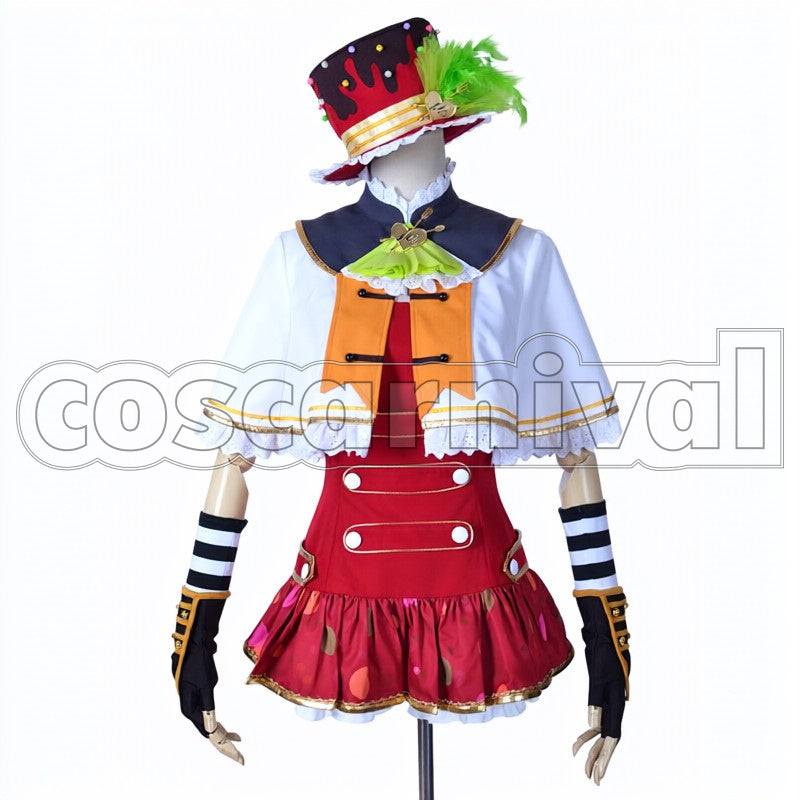 Hanayo Koizumi cosplay costume from Love Live!, front view