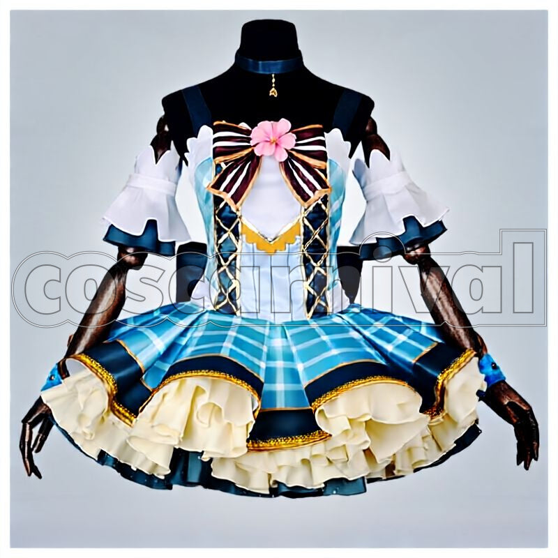 Project Eli Ayase Flower Bouquet Idolized Cosplay cosplay costume from Love Live! School Idol, front view 1
