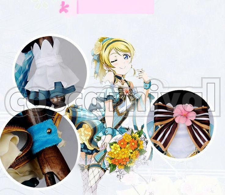 Project Eli Ayase Flower Bouquet Idolized Cosplay cosplay costume from Love Live! School Idol, detail-1