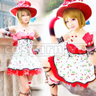 Project Hanayo Koizumi Cherry Fruit Girl (Midsummer Fruit Girl Contest) UR Idolized Cosplay cosplay costume from Love Live! School Idol, front view 1
