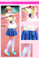 Project Hanayo Koizumi Baseball Unidolized Cosplay cosplay costume from Love Live! School Idol, front view 2