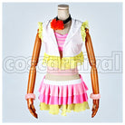 Project Hanayo Koizumi Natsuiro Egao de 1,2,Jump! Stage Outfit Cosplay cosplay costume from Love Live! School Idol, front view 1