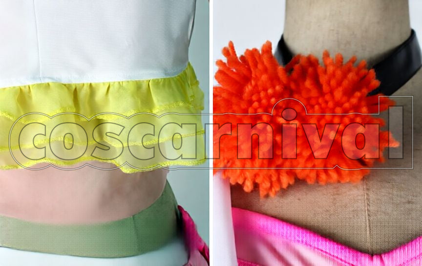 Project Hanayo Koizumi Natsuiro Egao de 1,2,Jump! Stage Outfit Cosplay cosplay costume from Love Live! School Idol, detail-2