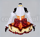 Project Honoka Kosaka Flower Bouquet Idolized Cosplay cosplay costume from Love Live! School Idol, back view 1