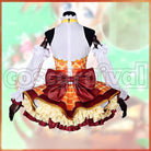 Project Honoka Kosaka Flower Bouquet Idolized Cosplay cosplay costume from Love Live! School Idol, back view 2