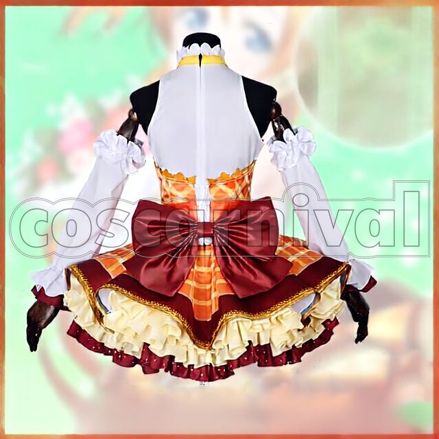 Project Honoka Kosaka Flower Bouquet Idolized Cosplay cosplay costume from Love Live! School Idol, back view 2