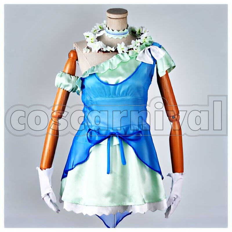 Project Honoka Kosaka Yume no Tobira Cosplay cosplay costume from Love Live! School Idol, front view 1