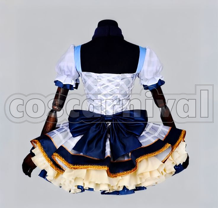 Project Kotori Minami Flower Bouquet Idolized Cosplay cosplay costume from Love Live! School Idol, back view 1