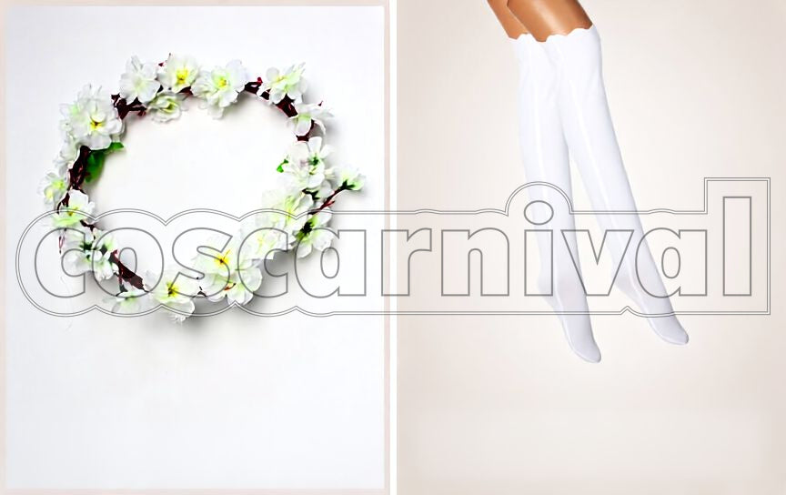 Project Kotori Minami Yume no Tobira Cosplay cosplay costume from Love Live! School Idol, accessory set view