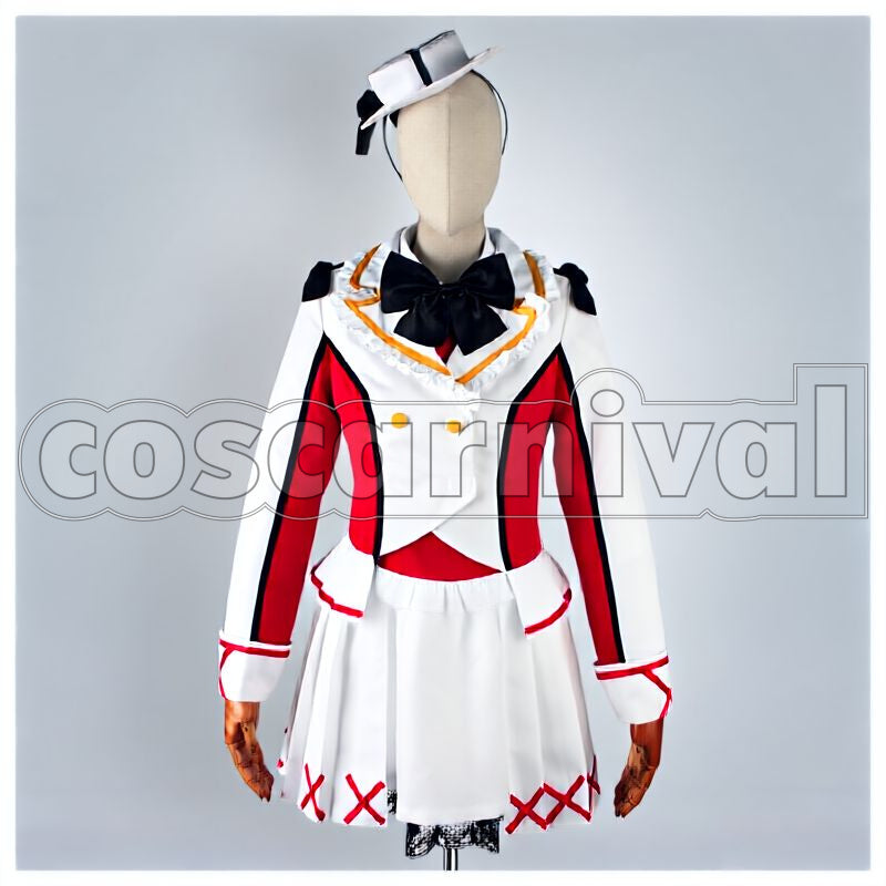 Project Maki Nishikino Sore wa Bokutachi no Kiseki Stage Outfit Cosplay cosplay costume from Love Live! School Idol, front view 1
