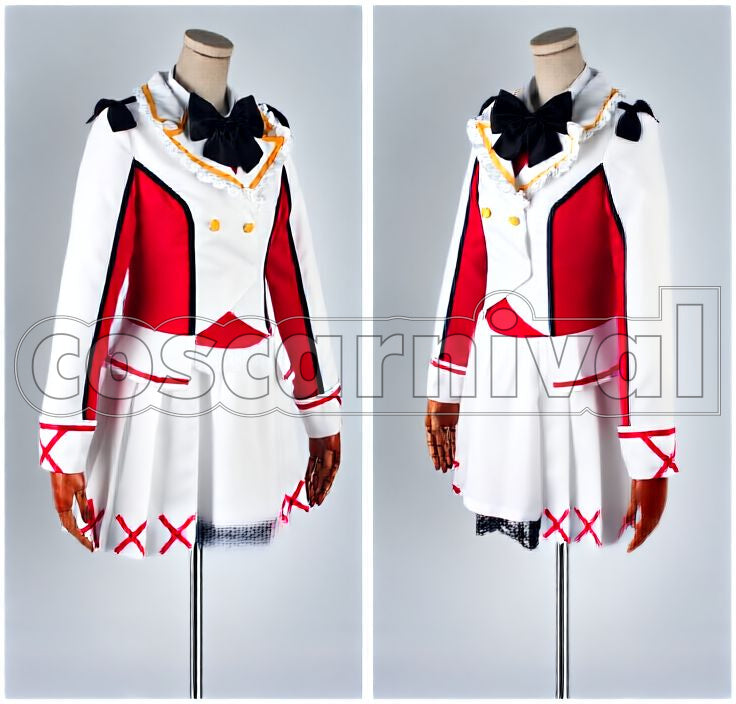 Project Maki Nishikino Sore wa Bokutachi no Kiseki Stage Outfit Cosplay cosplay costume from Love Live! School Idol, front view 2