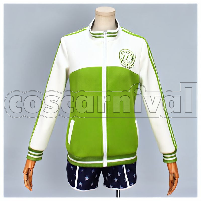 Project μ's Hanayo Koizumi Jersey Unidolized Cosplay cosplay costume from Love Live! School Idol, front view 1