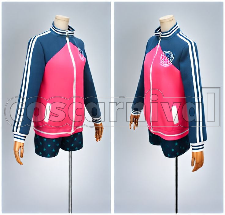 Project μ's Nico Yazawa Jersey Unidolized Cosplay cosplay costume from Love Live! School Idol, front view 2
