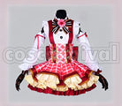 Project Nico Yazawa Flower Bouquet Idolized Cosplay cosplay costume from Love Live! School Idol, front view 3