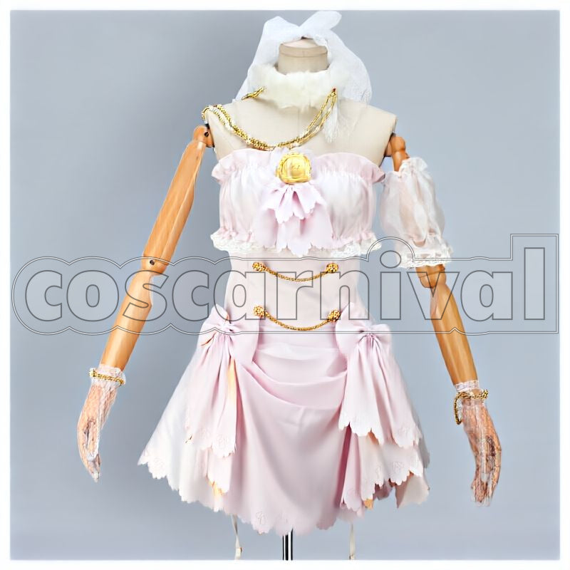 Project Nico Yazawa Wedding Dress Idolized Cosplay cosplay costume from Love Live! School Idol, front view 1