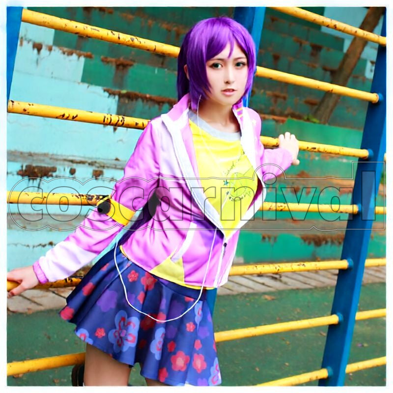Project Nozomi Tojo Baseball Unidolized Cosplay cosplay costume from Love Live! School Idol, front view 1