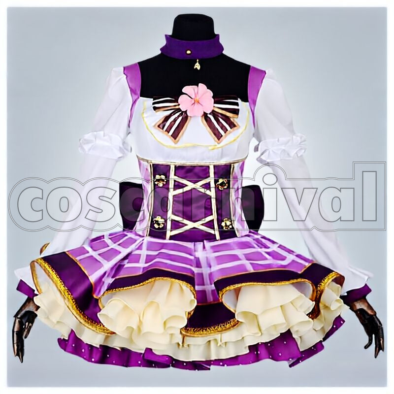 Project Nozomi Tojo Flower Bouquet Idolized Cosplay cosplay costume from Love Live! School Idol, front view 1