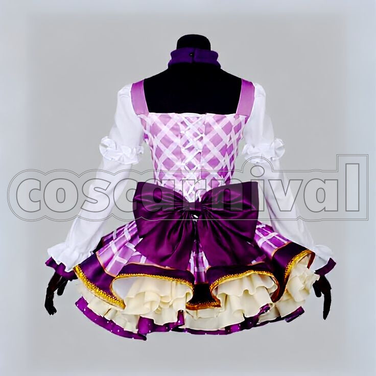 Project Nozomi Tojo Flower Bouquet Idolized Cosplay cosplay costume from Love Live! School Idol, back view 1