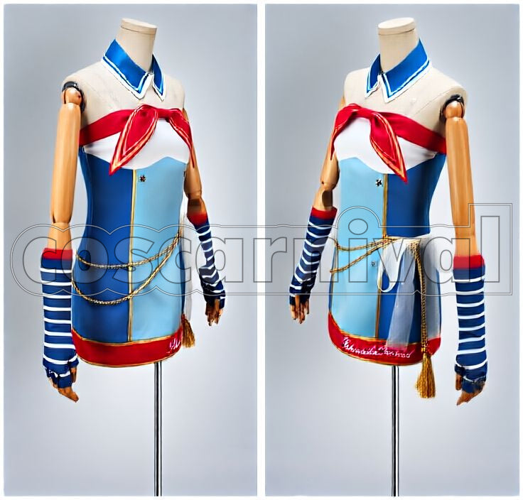 Project Nozomi Tojo Marine Idolized Cosplay cosplay costume from Love Live! School Idol, front view 3