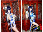 Project Umi Sonoda China Dress Cosplay cosplay costume from Love Live! School Idol, front view 4