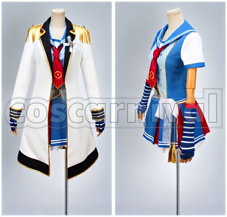 Project Umi Sonoda Marine Idolized Cosplay cosplay costume from Love Live! School Idol, set view