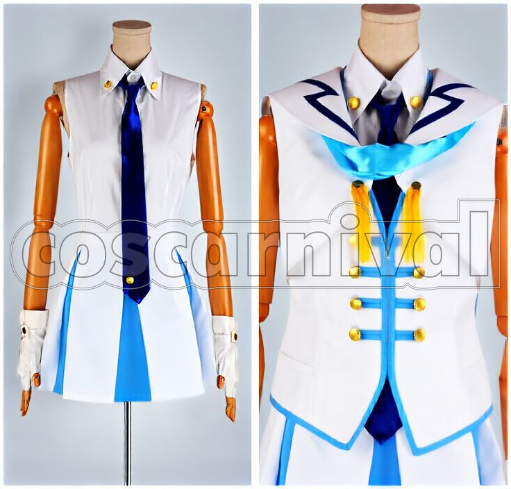 Project Wonderful Rush Stage Outfit Cosplay cosplay costume from Love Live! School Idol, front view 2
