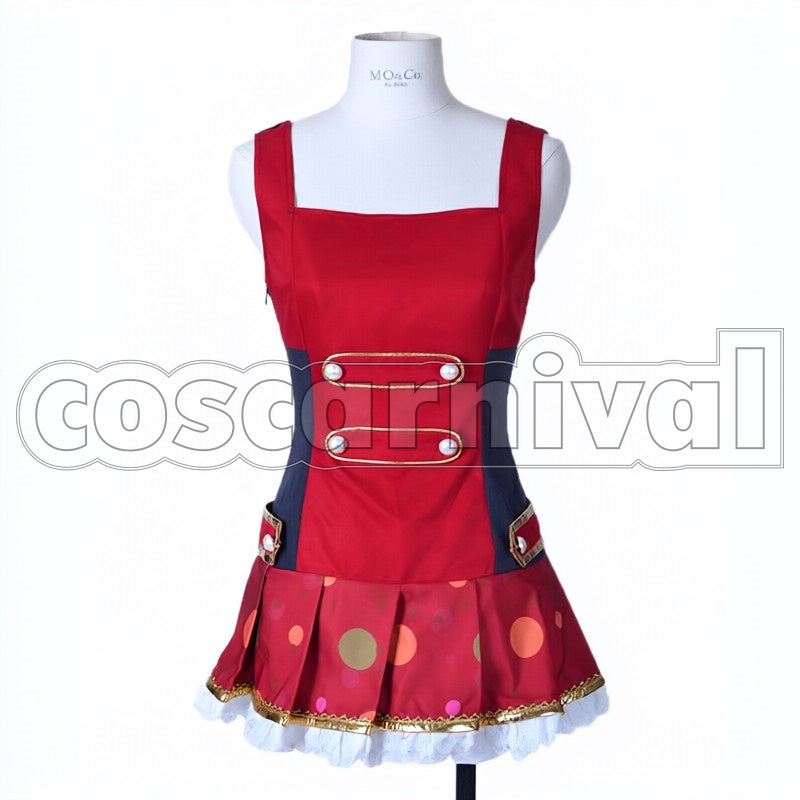 Idol Festival Valentine 2015 First Half Awakened Kotori Minami cosplay costume from Love Live! School, front view 2