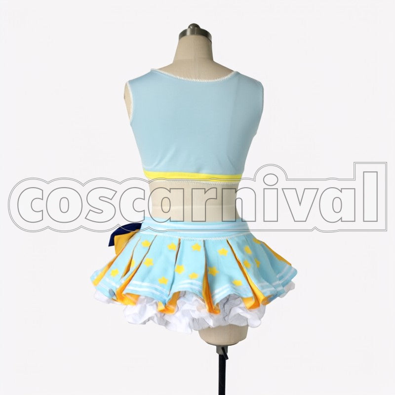 Idol Festival Paradise Live Rin Hoshizora cosplay costume from Love Live! School, back view