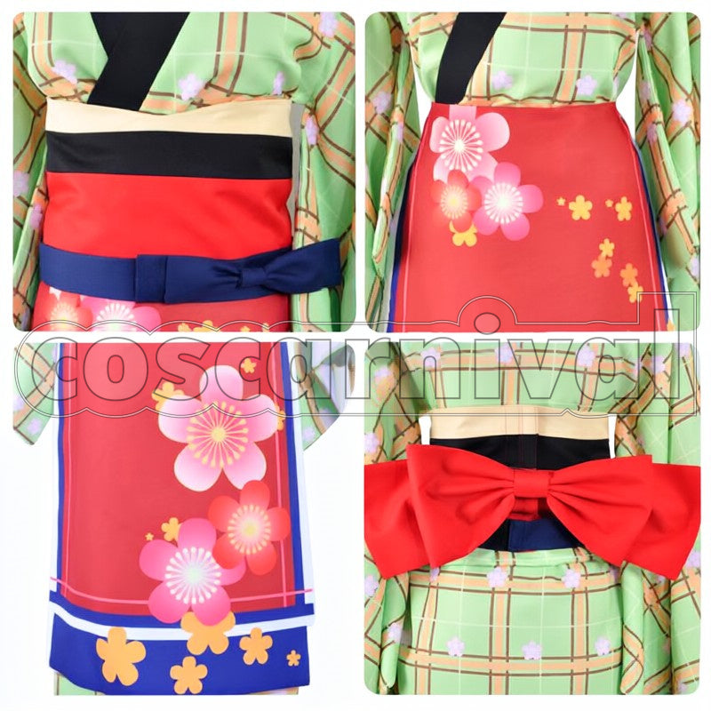 Idol Festival Seven Lucky Gods God of Happiness SR Pre-Awakening Hanayo Koizumi cosplay costume from Love Live! School, detail-1