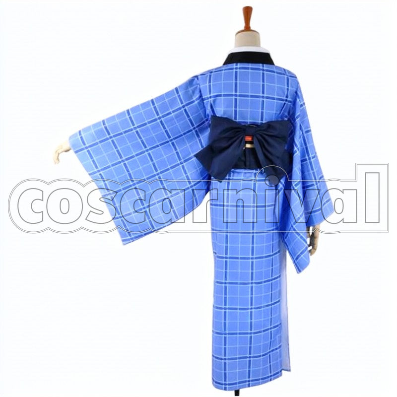 Idol Festival Seven Lucky Gods Leave Battles to Me! SR Pre-Awakening Umi Sonoda cosplay costume from Love Live! School, back view