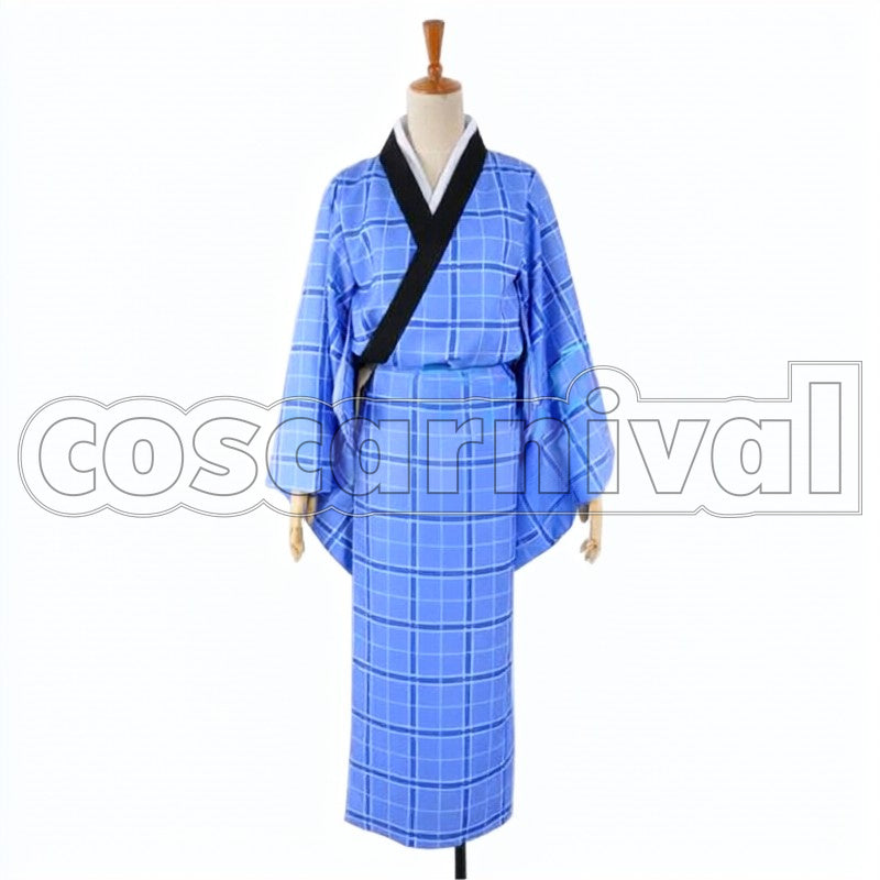 Idol Festival Seven Lucky Gods Leave Battles to Me! SR Pre-Awakening Umi Sonoda cosplay costume from Love Live! School, front view 2