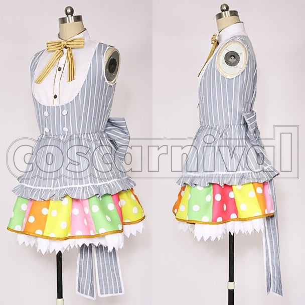 Idol Festival Apron SR Honoka Kosaka cosplay costume from Love Live! School, front view 2