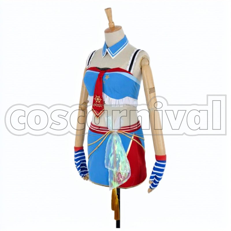 Idol Festival Marine UR Eli Ayase cosplay costume from Love Live! School, side view
