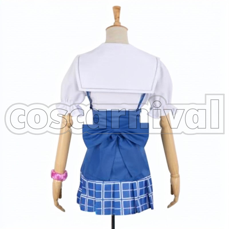 Idol Festival Marine UR Hanayo Koizumi cosplay costume from Love Live! School, back view